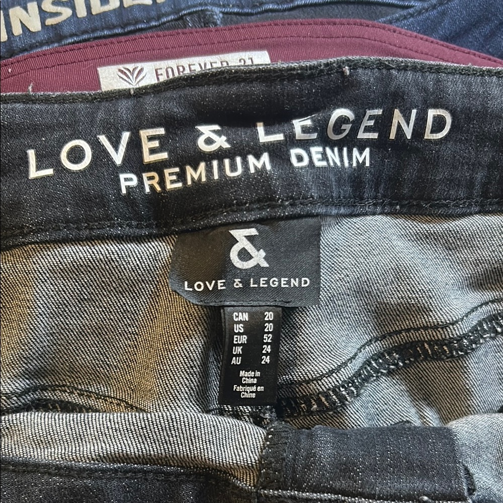 Love & Legend High Rise Black Jeans - Picture 3 of 4